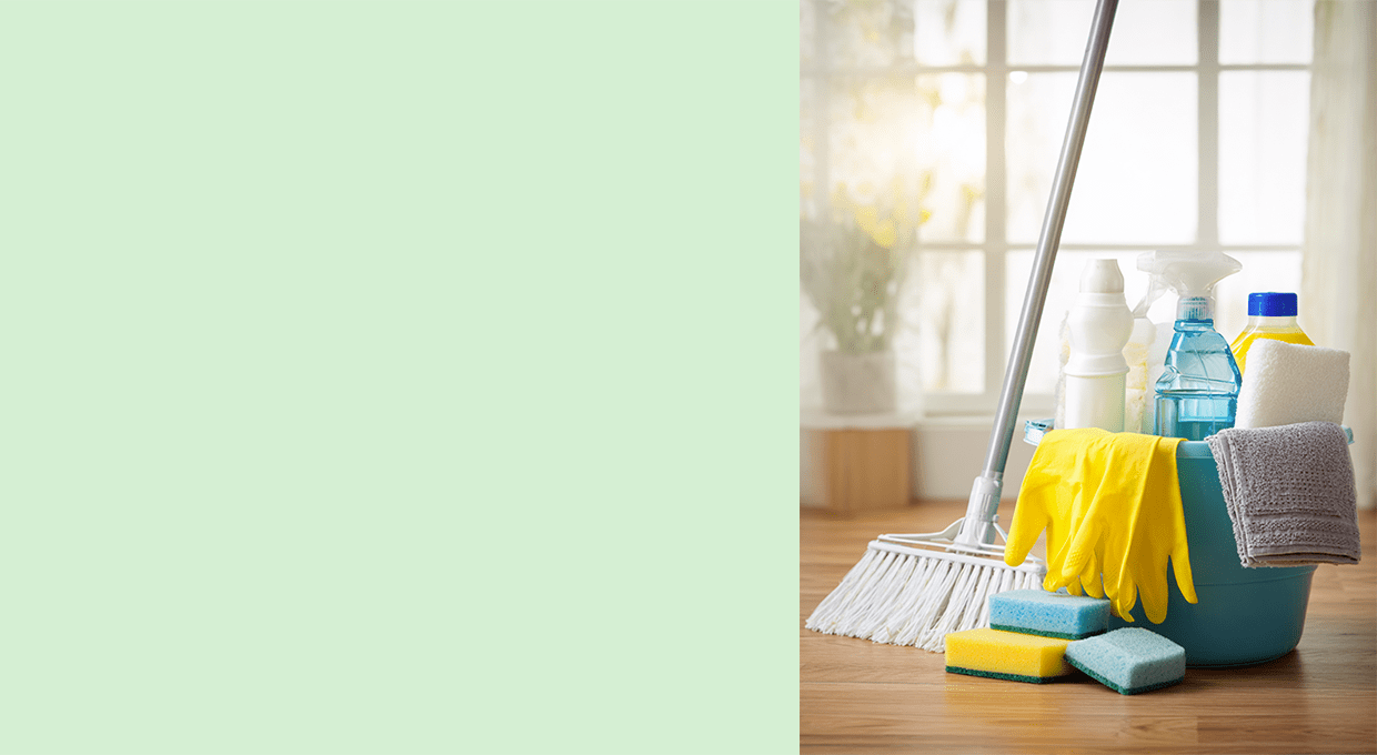 Illustration du service de ménage à domicile avec Major'Dom 67